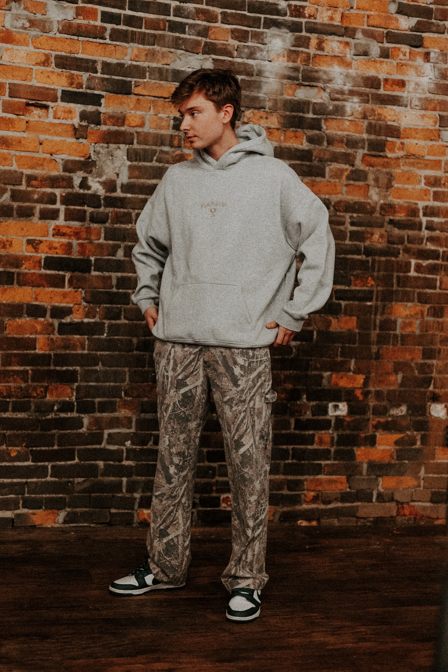 Gray Foundations Base Logo Sweatshirt