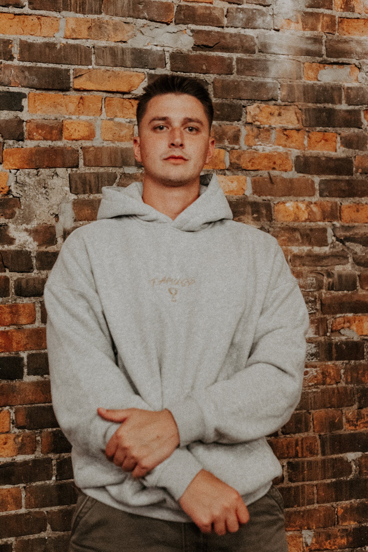 Gray Foundations Base Logo Sweatshirt