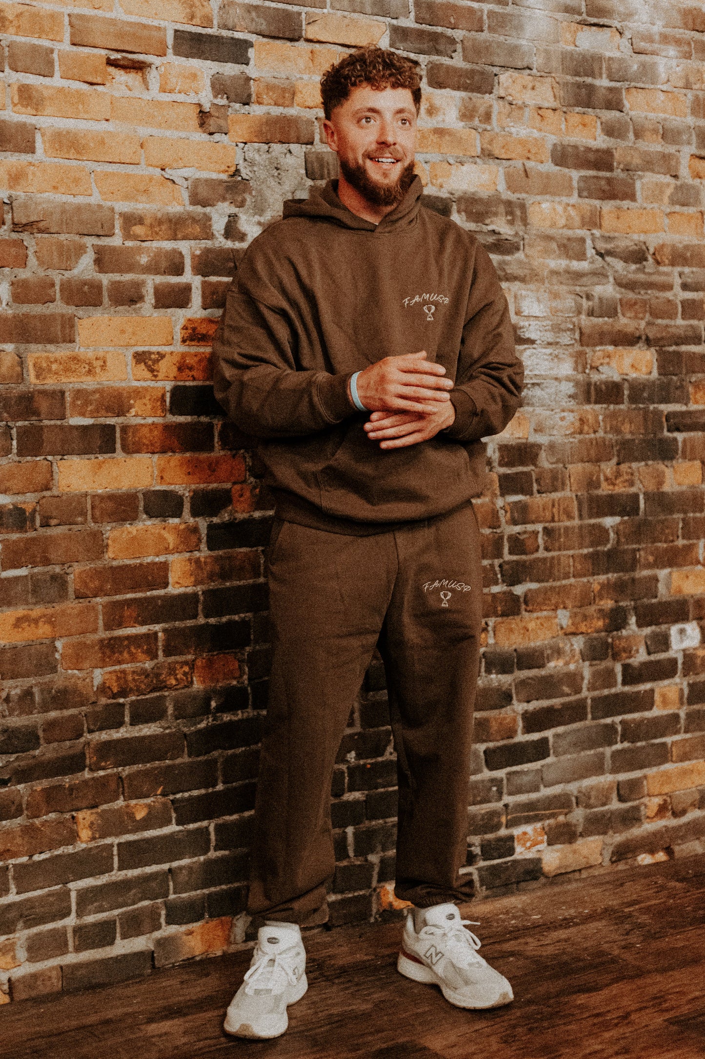 Brown Foundations Base Logo Sweatshirt