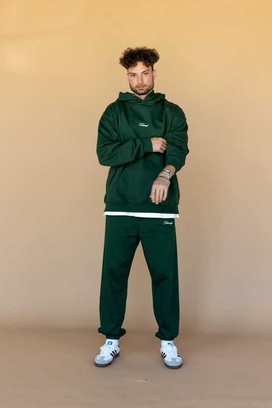 Green Script Logo Sweatshirt