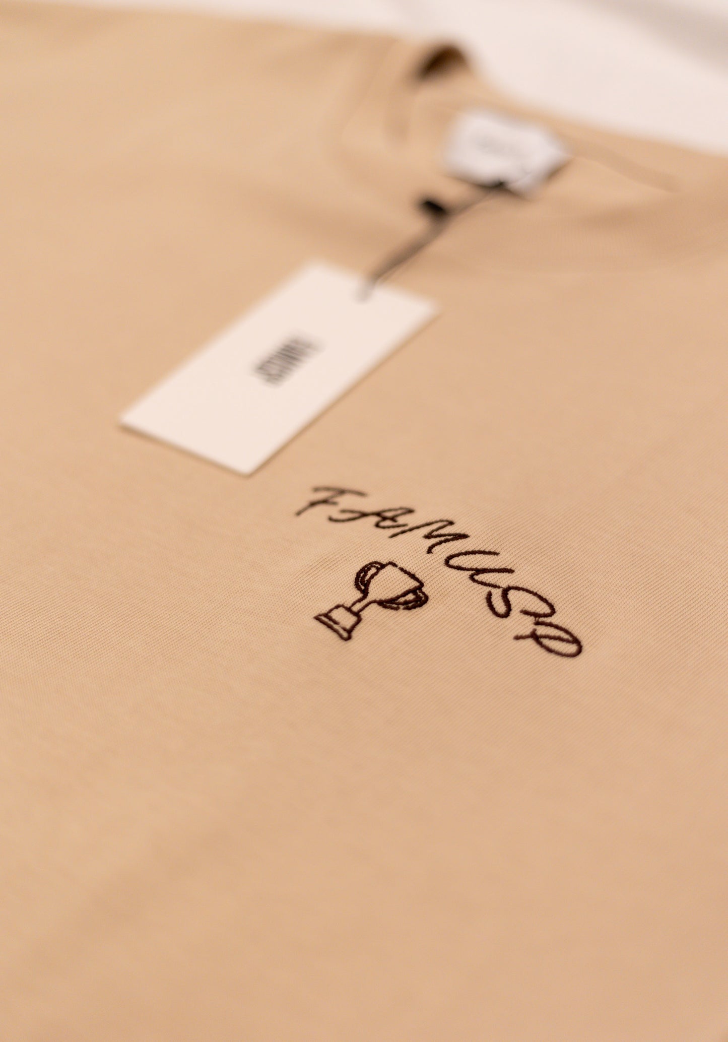 Tan Foundations Base Logo T-Shirt