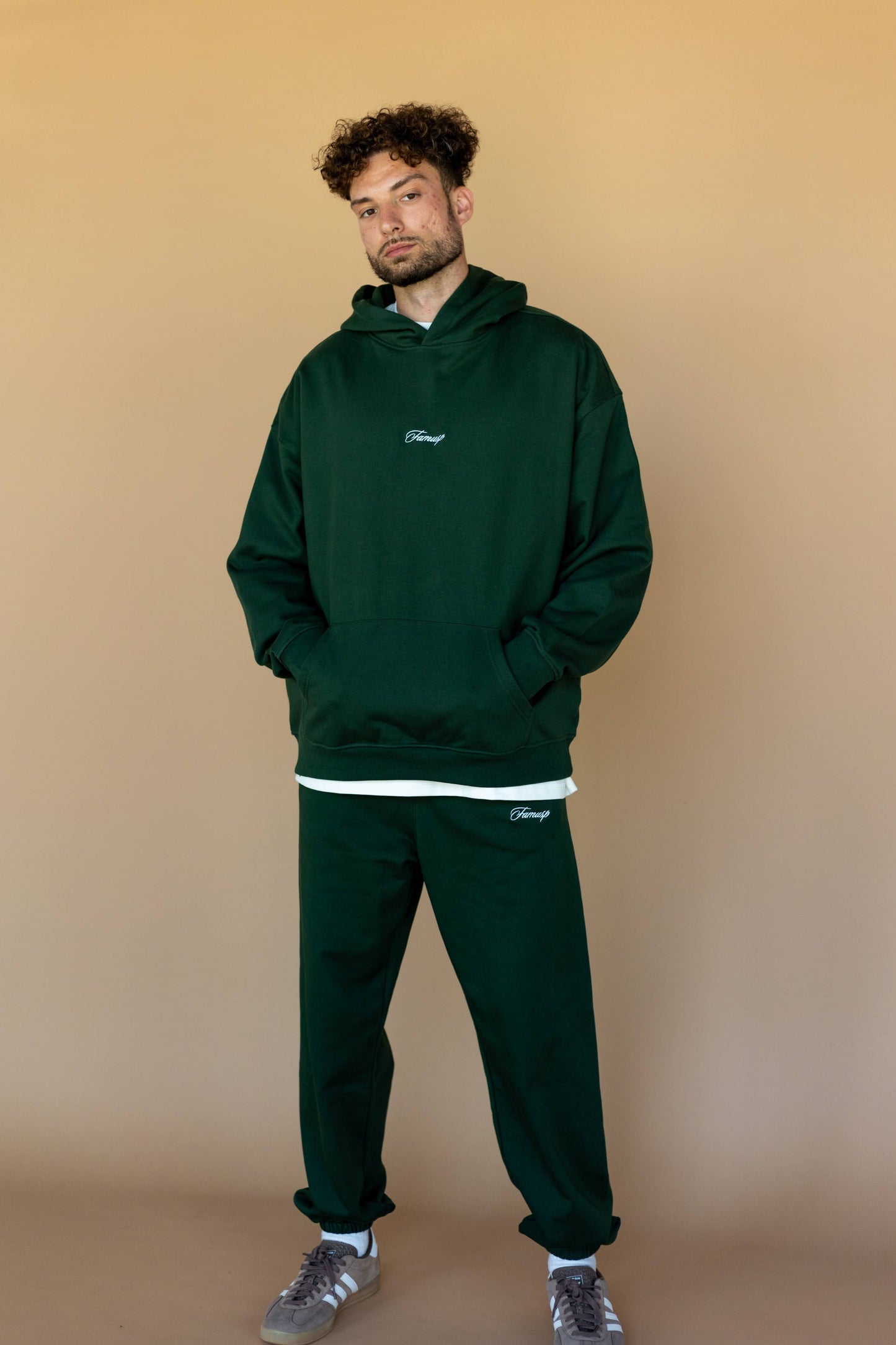 Green Script Logo Sweatshirt